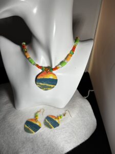 Sunset  Dune Necklace